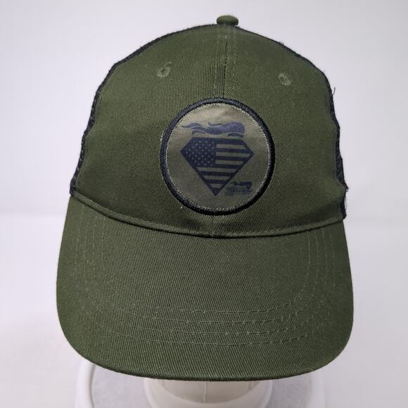 Special Olympics Illinois Snapback Trucker Cap Green OS Adjustable Mesh Back - Picture 2 of 9